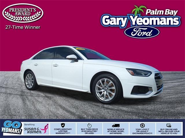 used 2020 Audi A4 car, priced at $22,299