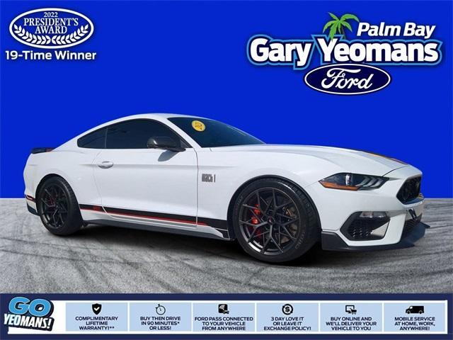 used 2021 Ford Mustang car, priced at $49,544