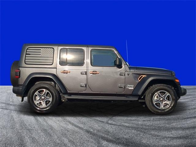 used 2020 Jeep Wrangler Unlimited car, priced at $28,888