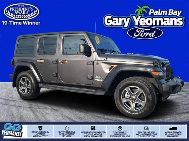 used 2020 Jeep Wrangler Unlimited car, priced at $28,888