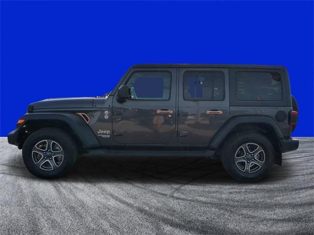 used 2020 Jeep Wrangler Unlimited car, priced at $28,888