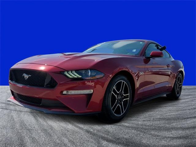 used 2021 Ford Mustang car, priced at $35,290
