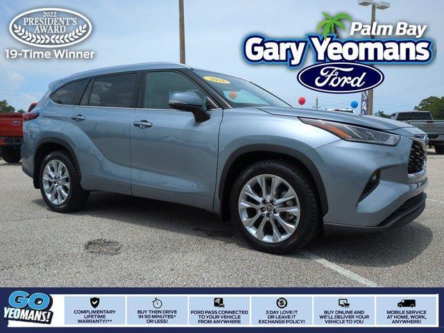 used 2021 Toyota Highlander car, priced at $34,799
