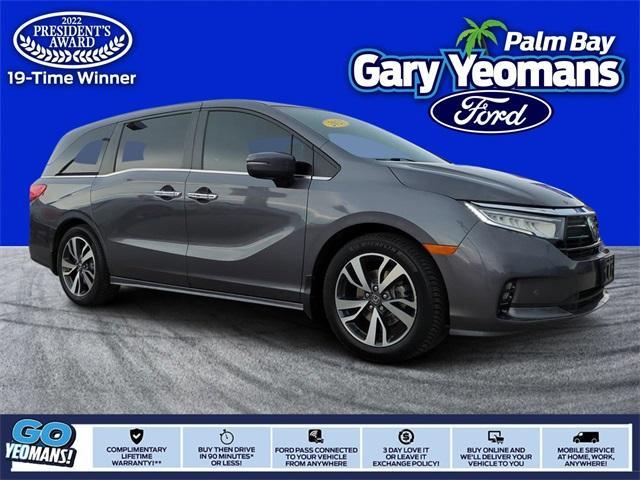used 2021 Honda Odyssey car, priced at $27,099
