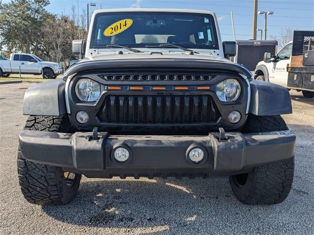 used 2014 Jeep Wrangler Unlimited car, priced at $14,399