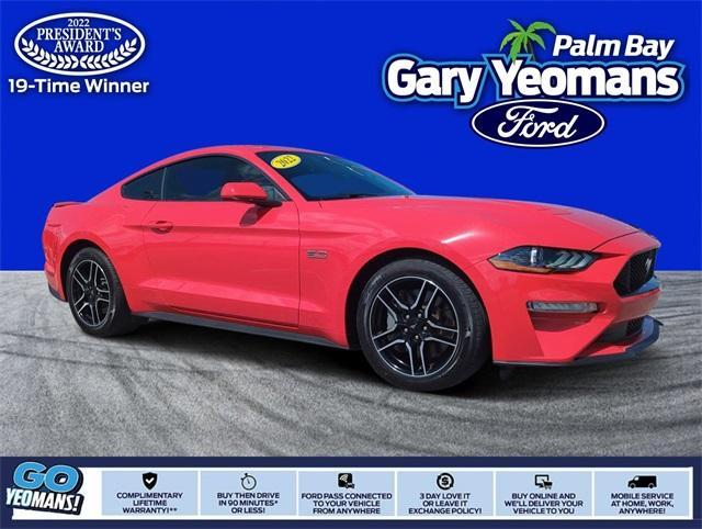 used 2022 Ford Mustang car, priced at $38,599