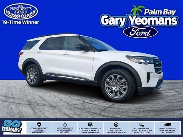 new 2025 Ford Explorer car, priced at $50,695