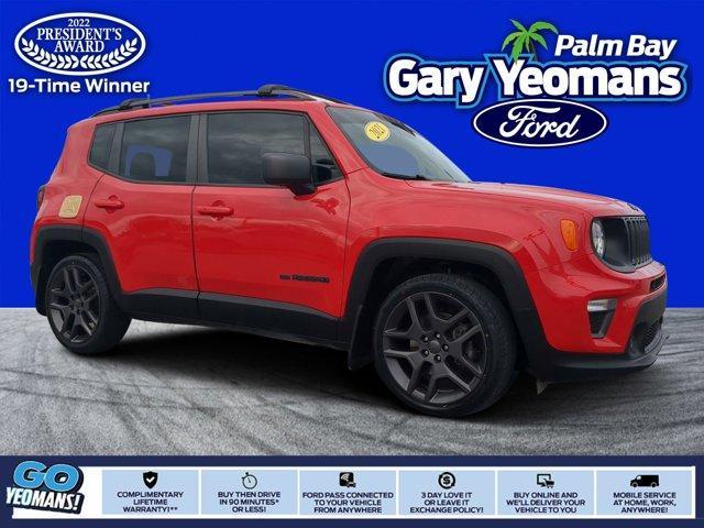 used 2021 Jeep Renegade car, priced at $18,953