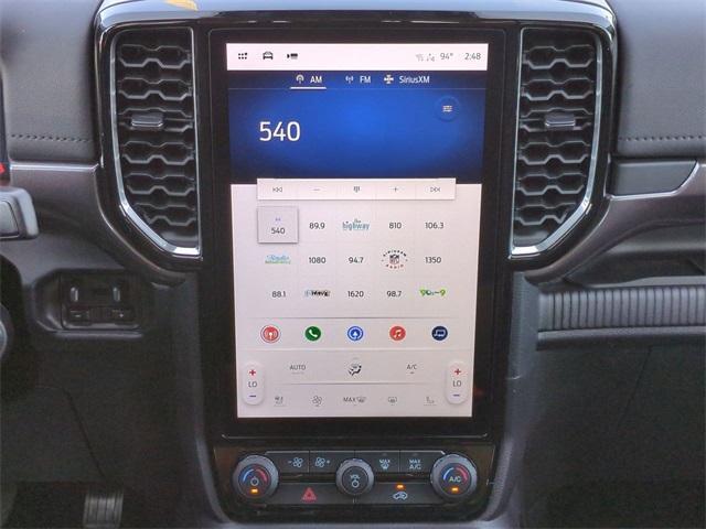 new 2025 Ford Ranger car, priced at $54,050