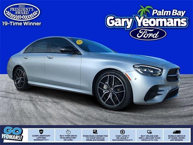 used 2022 Mercedes-Benz E-Class car, priced at $31,899