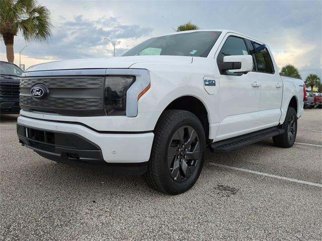new 2025 Ford F-150 Lightning car, priced at $80,510