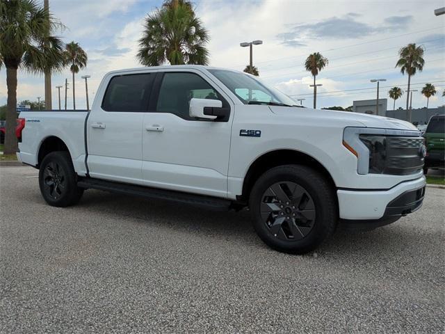 new 2025 Ford F-150 Lightning car, priced at $80,510