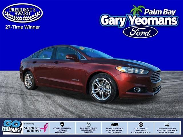 used 2015 Ford Fusion Hybrid car, priced at $10,819