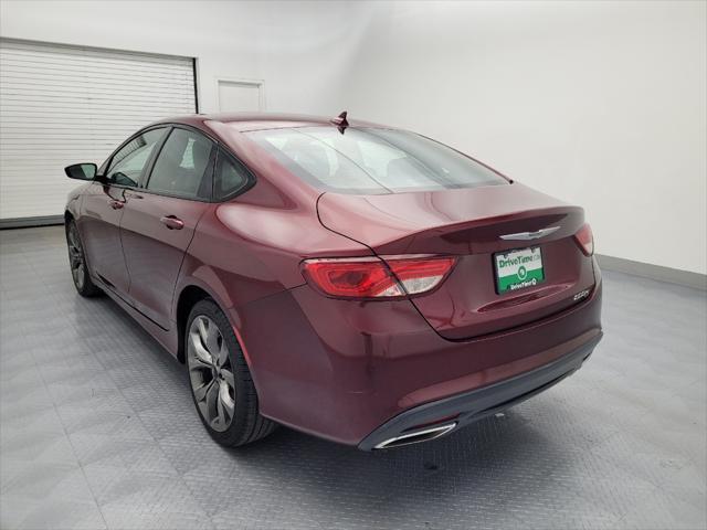 used 2016 Chrysler 200 car, priced at $17,395