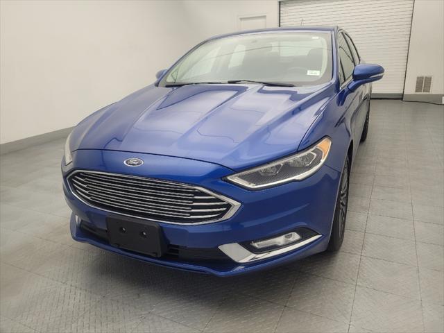 used 2017 Ford Fusion car, priced at $15,095
