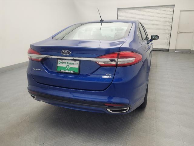 used 2017 Ford Fusion car, priced at $15,095