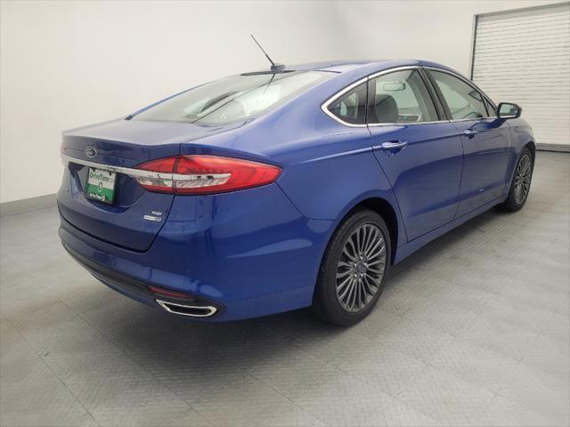 used 2017 Ford Fusion car, priced at $15,095