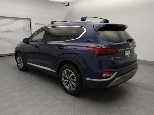 used 2020 Hyundai Santa Fe car, priced at $18,595