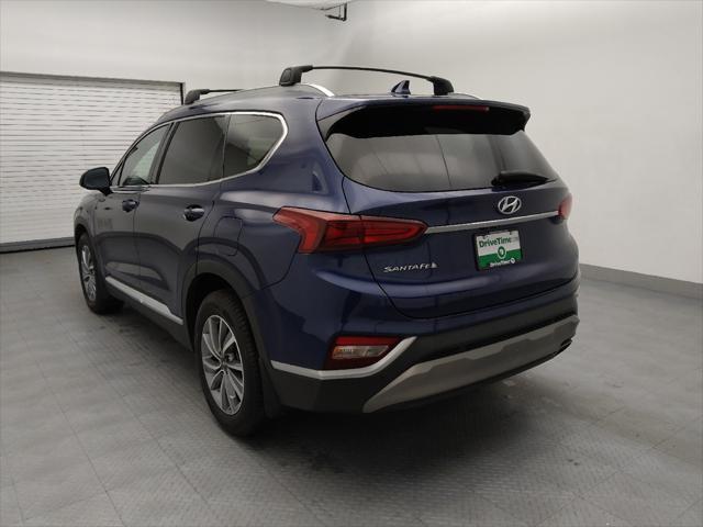 used 2020 Hyundai Santa Fe car, priced at $18,595