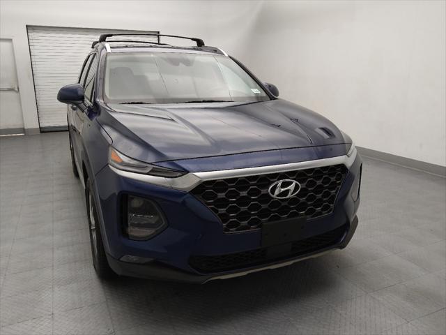 used 2020 Hyundai Santa Fe car, priced at $18,595