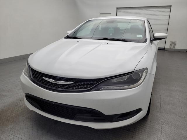 used 2015 Chrysler 200 car, priced at $15,495