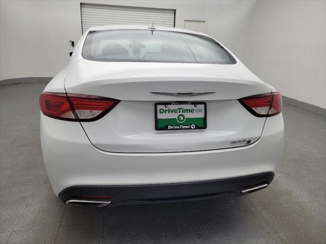 used 2015 Chrysler 200 car, priced at $15,495