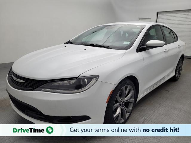 used 2015 Chrysler 200 car, priced at $15,495