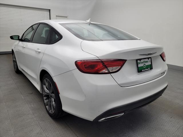 used 2015 Chrysler 200 car, priced at $15,495