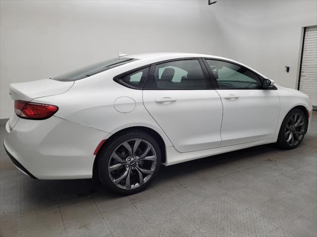 used 2015 Chrysler 200 car, priced at $15,495