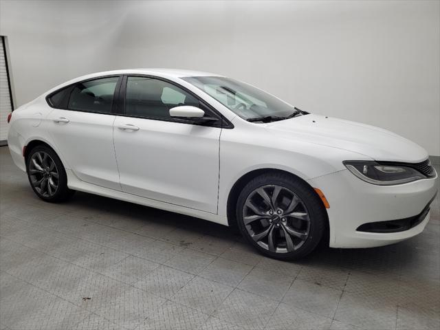 used 2015 Chrysler 200 car, priced at $15,495