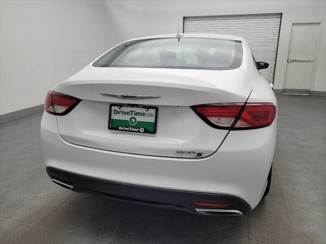 used 2015 Chrysler 200 car, priced at $15,495