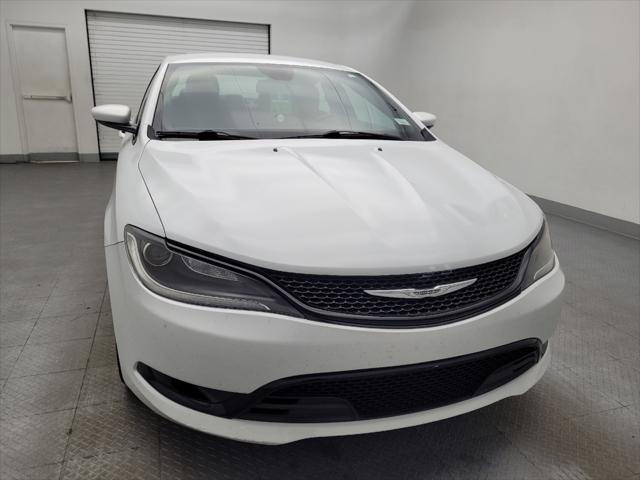 used 2015 Chrysler 200 car, priced at $15,495