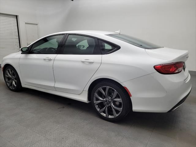 used 2015 Chrysler 200 car, priced at $15,495