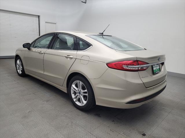 used 2018 Ford Fusion car, priced at $14,595