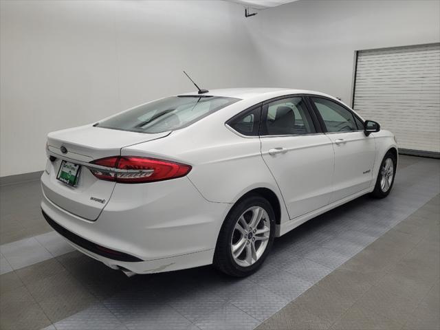 used 2018 Ford Fusion Hybrid car, priced at $14,195