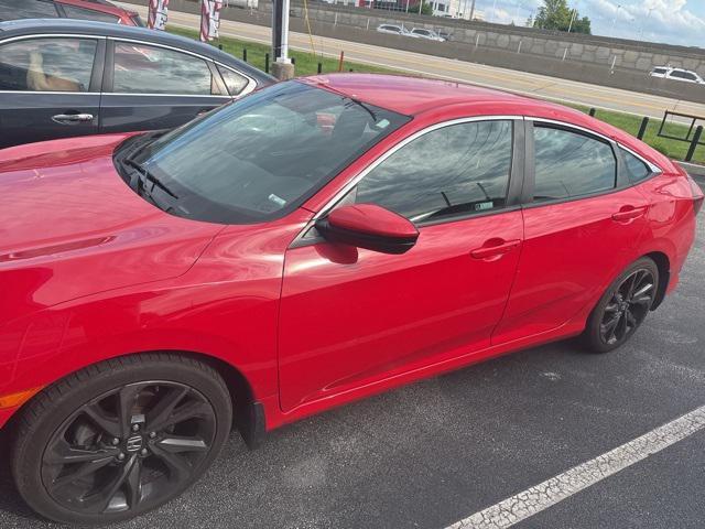 used 2020 Honda Civic car, priced at $19,500