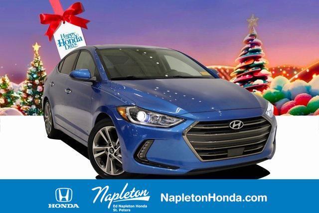 used 2017 Hyundai Elantra car, priced at $13,500