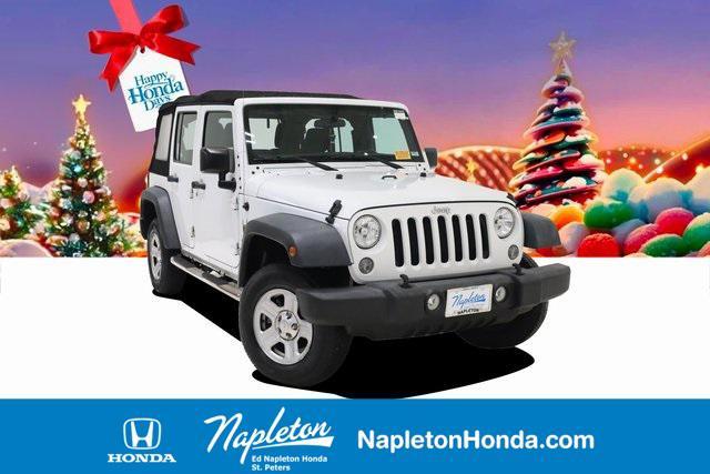 used 2017 Jeep Wrangler Unlimited car, priced at $23,000