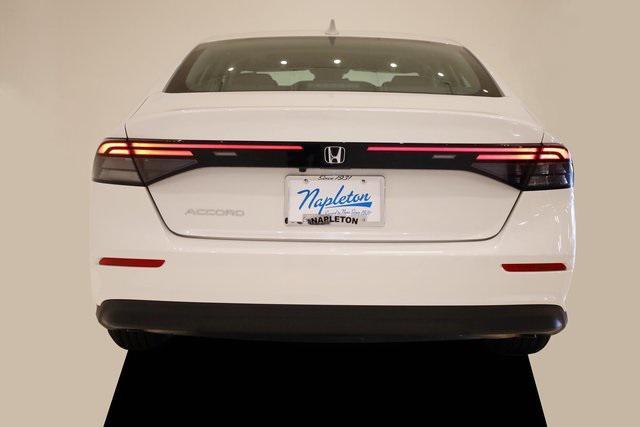 new 2024 Honda Accord car, priced at $30,460