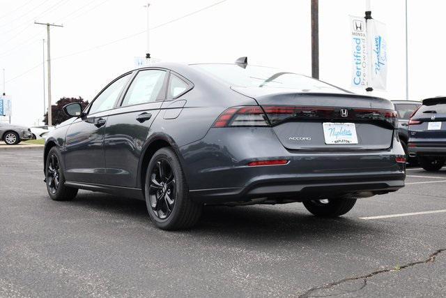 new 2025 Honda Accord car, priced at $30,652