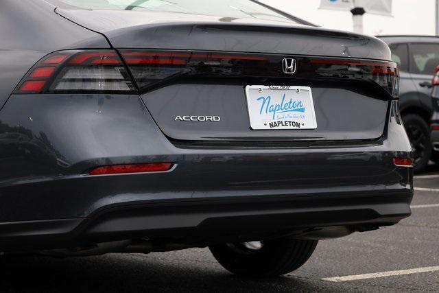 new 2025 Honda Accord car, priced at $30,652