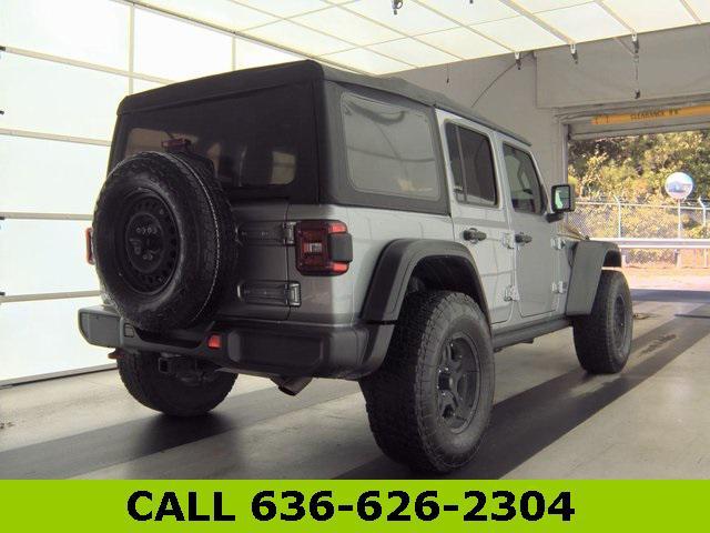 used 2021 Jeep Wrangler Unlimited car, priced at $34,600