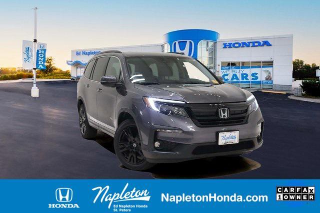 used 2021 Honda Pilot car, priced at $32,700