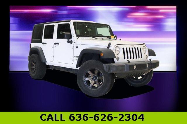used 2018 Jeep Wrangler JK Unlimited car, priced at $22,480