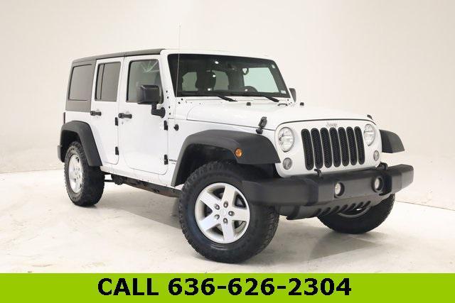 used 2016 Jeep Wrangler Unlimited car, priced at $16,420