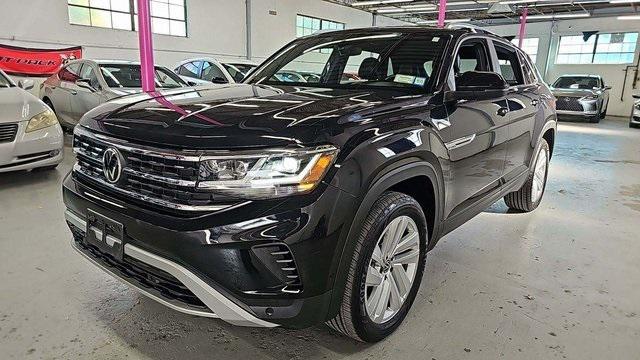 used 2021 Volkswagen Atlas Cross Sport car, priced at $29,480