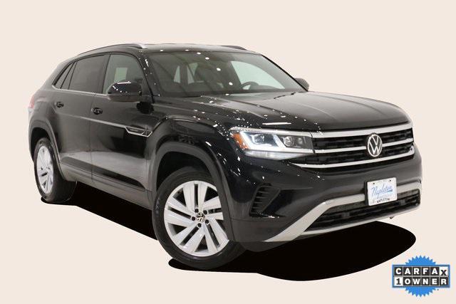 used 2021 Volkswagen Atlas Cross Sport car, priced at $27,490