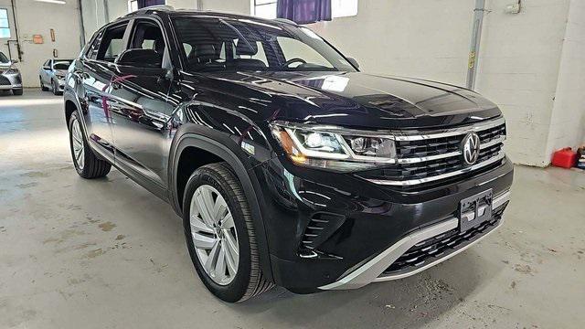 used 2021 Volkswagen Atlas Cross Sport car, priced at $29,480