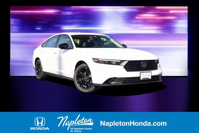 new 2025 Honda Accord car, priced at $29,210