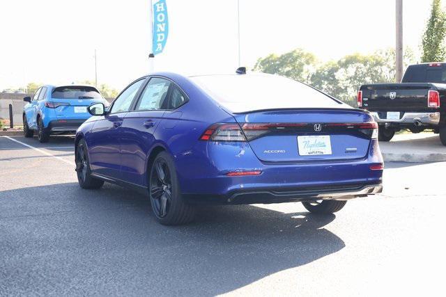 new 2025 Honda Accord Hybrid car, priced at $33,980